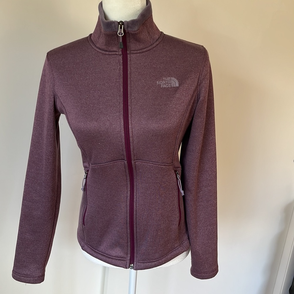 Purple North Face Full Zip